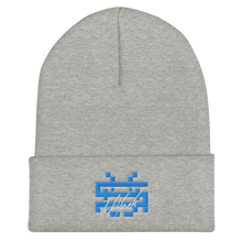 Load image into Gallery viewer, LukHash // Blue Logo // Cuffed Beanie
