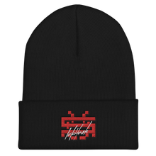 Load image into Gallery viewer, LukHash // Red Logo // Cuffed Beanie
